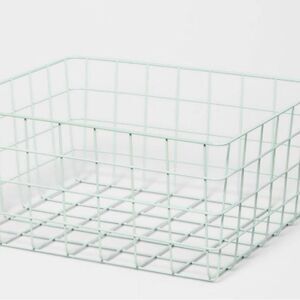 *NWT* - 13" Rectangular Wire Decorative Basket - Brightroom 2 PACK